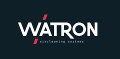 WATRON aircleaning systems