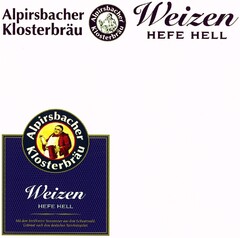 Alpirsbacher Klosterbräu Weizen HEFE HELL