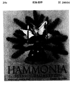 HAMMONIA STEARIN-BAUMKERZEN