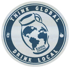 THINK GLOBAL DRINK LOCAL Kanne Ebbelwoi