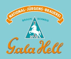 NATIONAL-JÜRGENS-BRAUEREI BRAUNSCHWEIG NJB Gala Hell