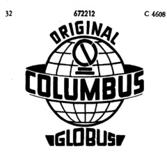 ORIGINAL COLUMBUS GLOBUS