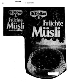 Dr. Oetker Früchte Müsli fruchtig