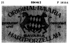 ORIGINAL-BAVARIA HARTPORZELLAN