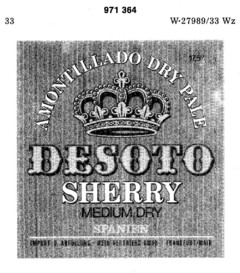 DESOTO SHERRY