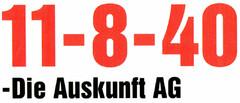 11-8-40 - Die Auskunft AG