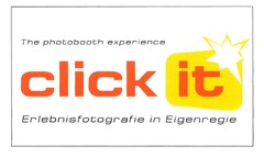 The photobooth experience click it Erlebnisfotografie in Eigenregie