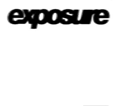 exposure