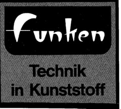 funken Technik in Kunststoff