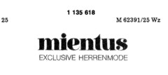 mientus EXCLUSIVE HERRENMODE