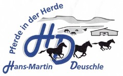 Pferde in der Herde HD Hans-Martin Deuschle