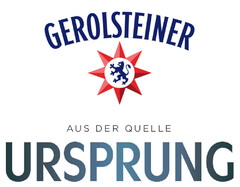 GEROLSTEINER AUS DER QUELLE URSPRUNG