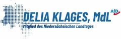 DELIA KLAGES, MdL AfD Mitglied des Niedersächsischen Landtages