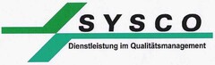 SYSCO Dienstleistung im Qualitätsmanagement