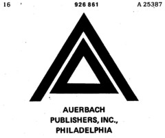 AUERBACH PUBLISHERS, INC., PHILADELPHIA