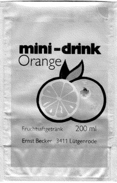 mini-drink Orange