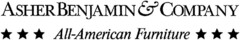 ASHERBENJAMIN & COMPANY *** All-American Furniture ***