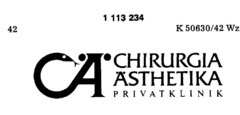 CÄ CHIRURGIA ÄSTHETIKA PRIVATKLINIK