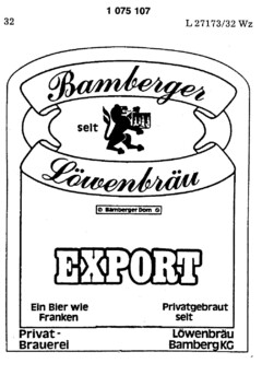 Bamberger Löwenbräu EXPORT