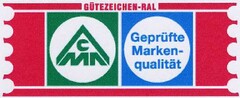 GÜTEZEICHEN-RAL CMA Geprüfte Markenqualität