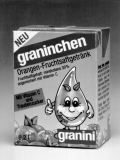 graninchen  Orangen-Fruchtsaftgetränk granini