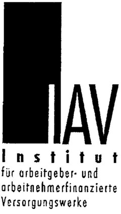 IAV Institut für arbeitgeber- und arbeitnehmerfinanzierte Versorgungswerke