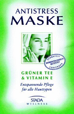 ANTISTRESS MASKE GRÜNER TEE & VITAMIN E