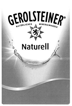 GEROLSTEINER NATÜRLICHES MINERALWASSER Naturell