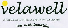 velawell Tee und Gemälde