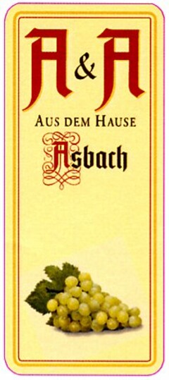 A&A AUS DEM HAUSE Asbach