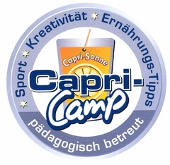 Capri-Camp Sport Kreativität Ernährungs-Tipps pädagogisch betreut