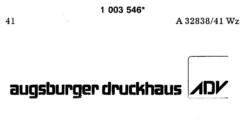 augsburger druckhaus ADV