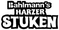 Bahlmann's HARZER STUKEN