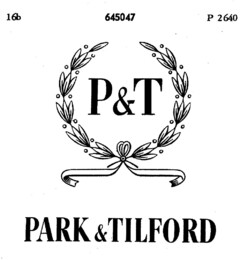 PARK & TILFORD P & T
