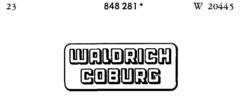 WALDRICH COBURG