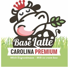 Base Latte CAROLINA PREMIUM Milch Eisgrundmasse - Milk ice cream base
