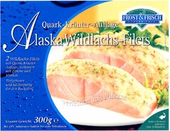 Quark-Kräuter-Auflage Alaska Wildlachs-Filets