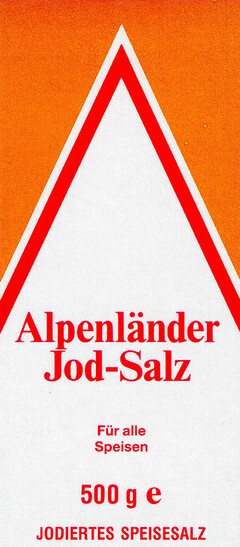 Alpenländer Jod-Salz