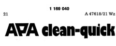APA clean-quick