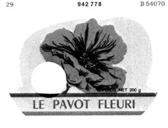 LE PAVOT FLEURI