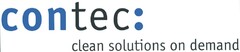 contec: clean solutions on demand