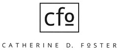 cfo - CATHERINE D. FOSTER