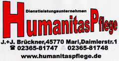 Dienstleistungsunternehmen Humanitas Pflege