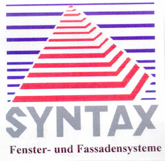 SYNTAX Fenster- und Fassadensysteme