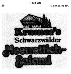 Kramer`s Schwarzwälder Meerrettich-Salami