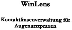 WinLens Kontaktlinsenverwaltung für Augenarztpraxen