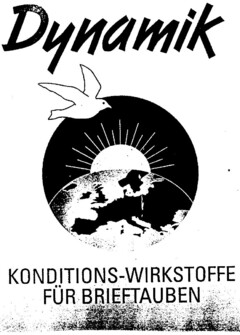 Dynamik KONDITIONS-WIRKSTOFFE FÜR BRIEFTAUBEN