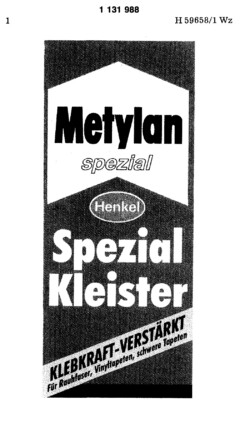 Metylan spezial Henkel Spezial Kleister