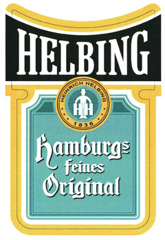 HELBING HEINRICH HELBING HH 1836 Hamburgs feines Original