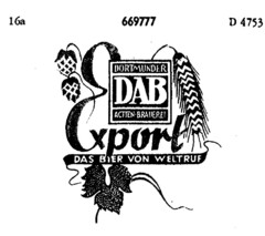 DAB DORTMUNDER ACTIEN-BRAUEREI